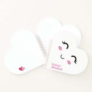Kawaii meisje spiraal Notitieboek