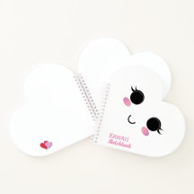 Kawaii meisje spiraal Notitieboek