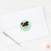 kawaii meisje sticker (Envelop)