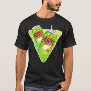 Kawaii Meloen Soda Vaporwave Esthetiek & Japans K T-shirt