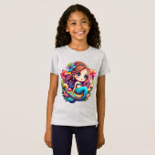 Kawaii Mermaid T-shirt (Voorkant volledig)