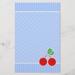 Kawaii Merry Cherry Stationery Briefpapier