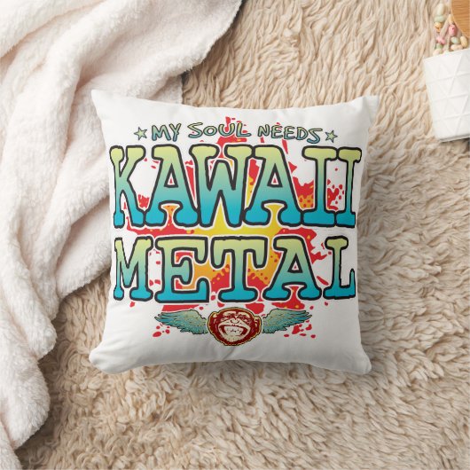 Kawaii Metal Soul Cushion Kussen (Deken)