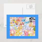 Kawaii Mix briefkaart (Voorkant / Achterkant)