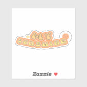 Kawaii M'n Zonneschijn Vinyl Sticker (Vel)