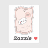 Kawaii Mobiele Telefoon Vinyl Sticker (Vel)