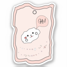 Kawaii Mobiele Telefoon Vinyl Sticker