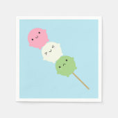 Kawaii Mochi Dango Servet (Voorkant)