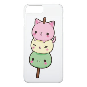 Kawaii Mochi Kittens iPhone 8/7 Plus Hoesje