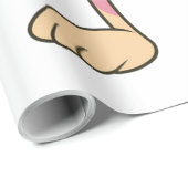 Kawaii Moeder Hart Knuffel Design Cadeaupapier (Rol Hoek)