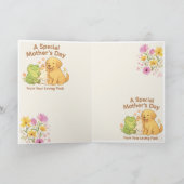 Kawaii Moederdagkaart - Van The Pack Bedankkaart (Binnen)