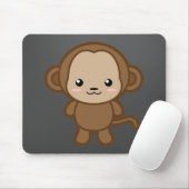 Kawaii Monkey Muismat (Met muis)