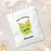 Kawaii Monster Birthday Favor Bag Bedankzakje (Geknipt)