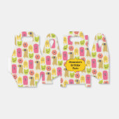 Kawaii Monster Birthday Party Favor Box Bedankdoosjes (Uitgevouwen)