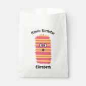 Kawaii Monster Birthday Treat Bag Bedankzakje (Voorkant)