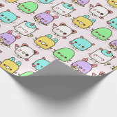 Kawaii Monsters Cadeaupapier (Hoek)