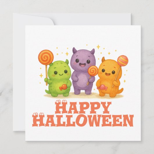 Kawaii Monsters & Lollipops Halloween (Voorkant)