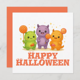 Kawaii Monsters & Lollipops Halloween