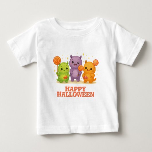 Kawaii Monsters & Lollipops Halloween Favoriete Ta (Voorkant)