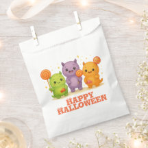 Kawaii Monsters & Lollipops Halloween Favoriete Ta