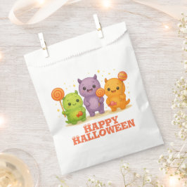 Kawaii Monsters & Lollipops Halloween Favoriete Ta Bedankzakje