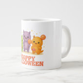Kawaii Monsters & Lollipops Halloween Grote Koffiekop (Voorkant rechts)