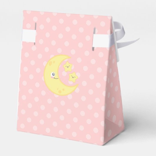 Kawaii Moon and Stars Gift Box Bedankdoosjes (Achterkant)