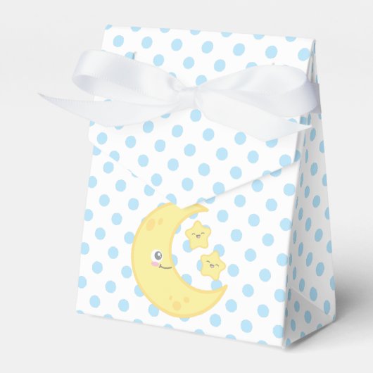 Kawaii Moon and Stars Gift Box Bedankdoosjes (Voorkant Zijde)