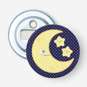 Kawaii Moon en Stars Bottle Opener