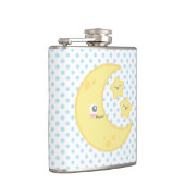 Kawaii Moon en Stars Flask Heupfles (Rechts)