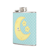 Kawaii Moon en Stars Flask Heupfles (Links)