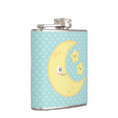 Kawaii Moon en Stars Flask Heupfles (Rechts)