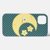 Kawaii Moon en Stars iPad Air Case (Achterkant (horizontaal))
