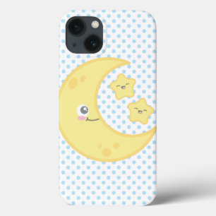 Kawaii Moon en Stars iPad Mini Case