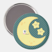 Kawaii Moon en Stars Magnet (Voorkant / Achterkant)
