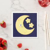 Kawaii Moon en Stars Napkins Servetten (Insitu)