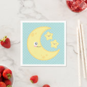 Kawaii Moon en Stars Napkins Servetten (Insitu)