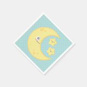 Kawaii Moon en Stars Napkins Servetten (Hoek)