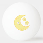 Kawaii Moon en Stars Ping Pong Balls Pingpongbal (Voorkant)