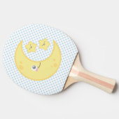 Kawaii Moon en Stars Ping Pong Paddle Tafeltennisbatje (Zijkant)