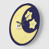 Kawaii Moon en Stars Wall Clock Grote Klok (Hoek)