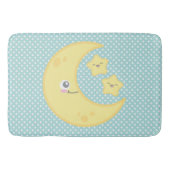 Kawaii Moon & Stars Bath Mat (Voorkant)
