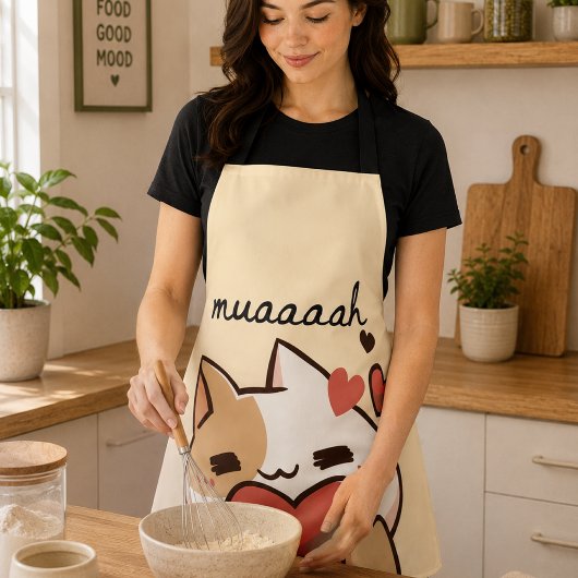 Kawaii Moppie Kat Mauh Schort