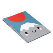 Kawaii Mt Fuji Notitieboek (Rechterzijde)