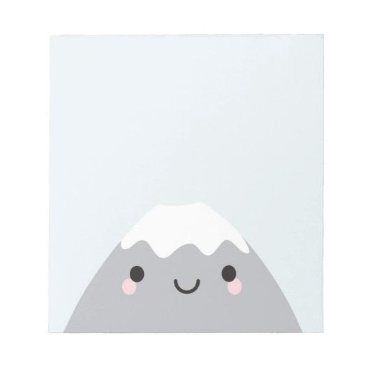 Kawaii Mt Fuji San Notitieblok (Voorkant)