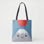 Kawaii Mt Fuji San Tote Bag (Voorkant)