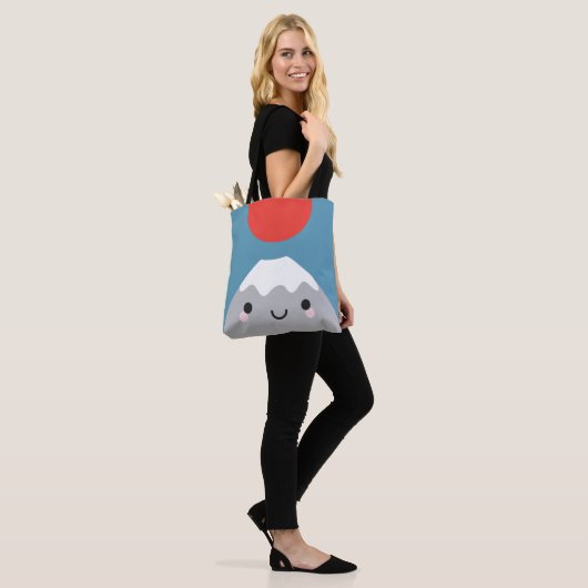 Kawaii Mt Fuji San Tote Bag (Op model)