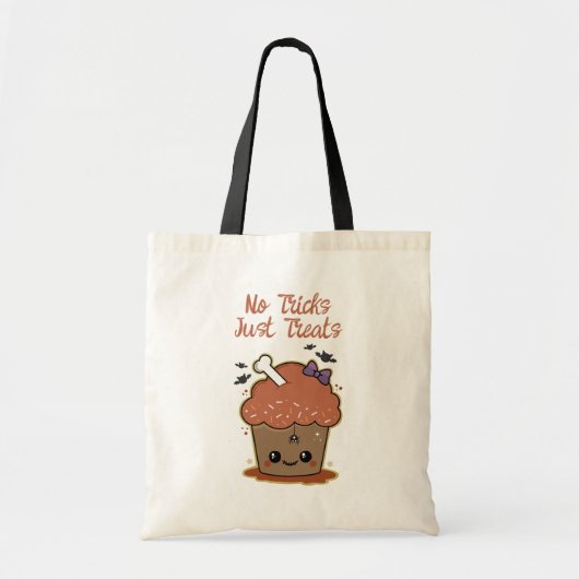 Kawaii Muffin Halloween Tote Bag (Voorkant)