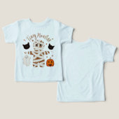 Kawaii Mummie Peutershirt (Ontwerp Voorkant & Achterkant)
