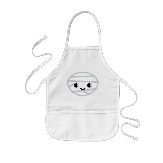 Kawaii Mummy Apron Kinder Schort (Voorkant)